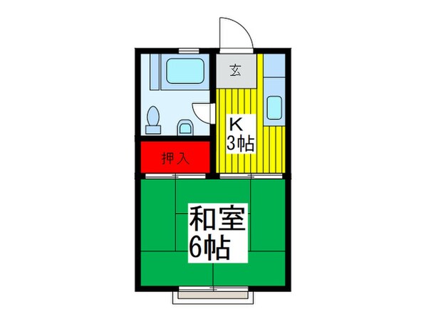 神田マンションの物件間取画像